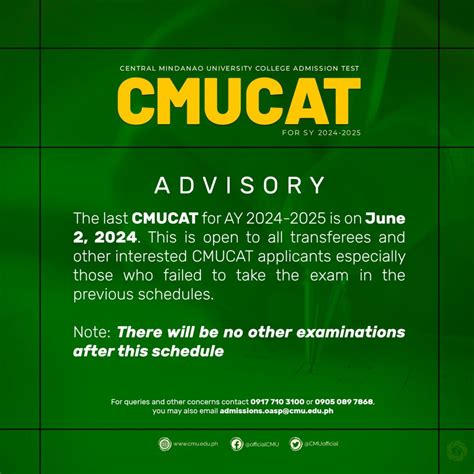 CMUCAT AY 2024.